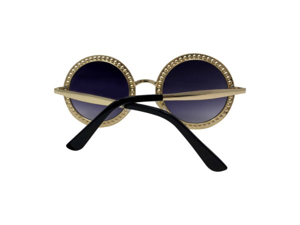 Jeweled Round Sunglasses