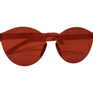 Red Lenses Sunglasses