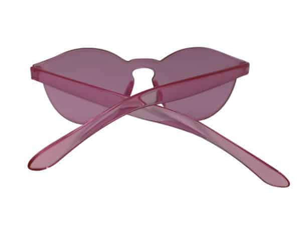 Pink Acrylic Sunglasses