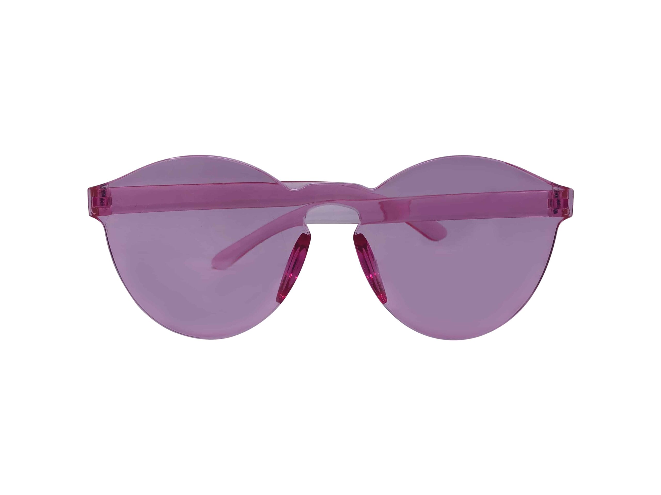 Pink Acrylic Sunglasses