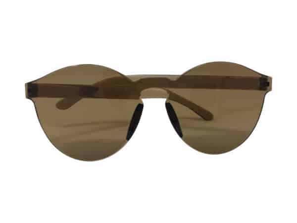 Brown Acrylic Sunglasses