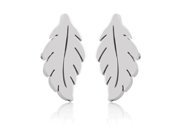 Leaf Stainless Steel Earrings