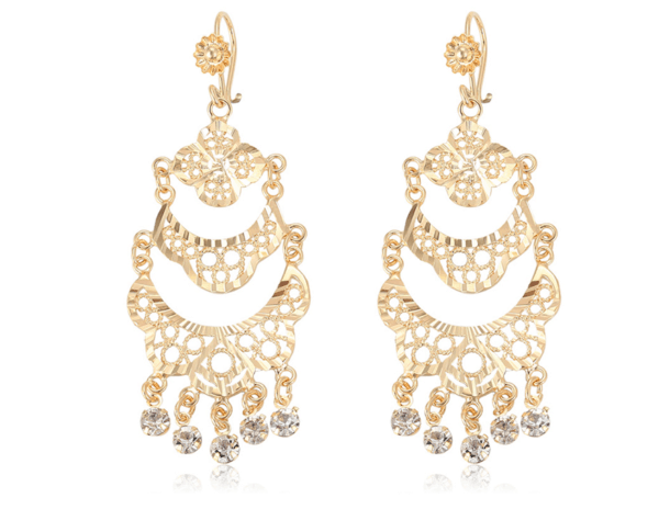 18K Gold Plated Sabine Drop Earrings