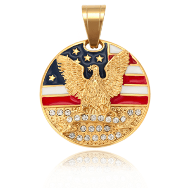 Patriot 24K Gold Necklace