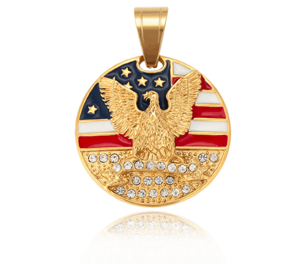 Patriot 24K Gold Necklace