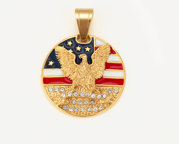 Patriot 24K Gold Necklace