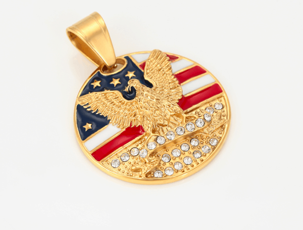 Patriot 24K Gold Necklace