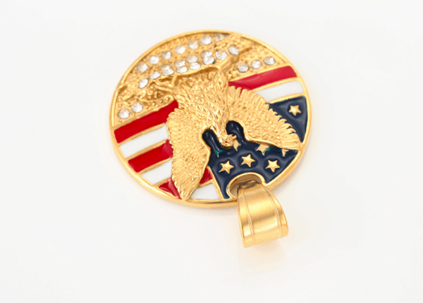 Patriot 24K Gold Necklace