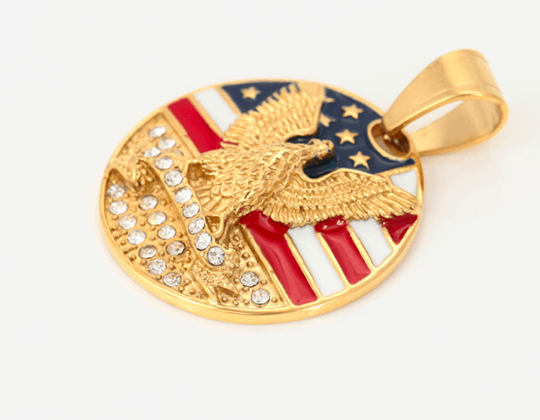 Patriot 24K Gold Necklace