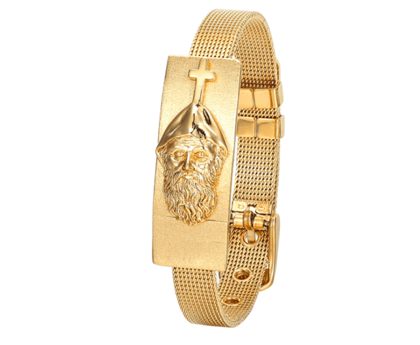 Saint-Nicholas 24K Gold Bracelet