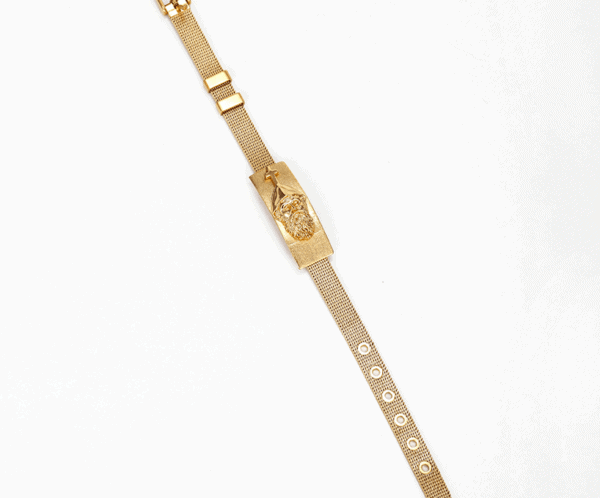 Saint-Nicholas 24K Gold Bracelet