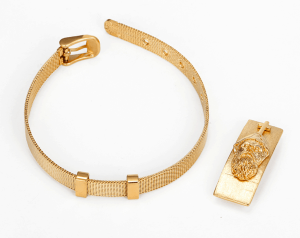 Saint-Nicholas 24K Gold Bracelet