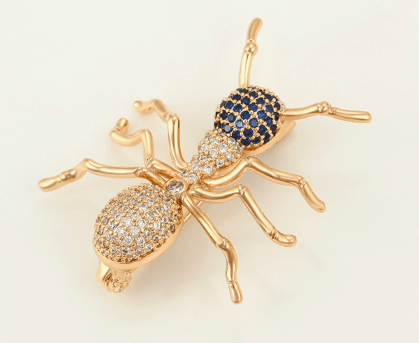 Fourmi 18K Gold Brooch