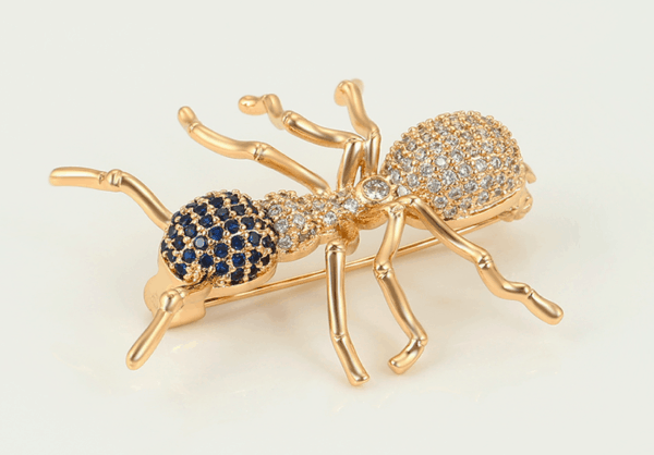 Fourmi 18K Gold Brooch