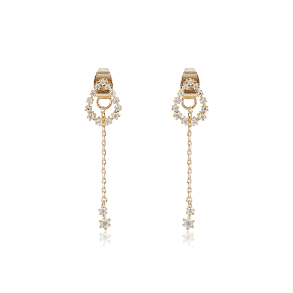 Laura 18K Gold Plated Drop Earrings