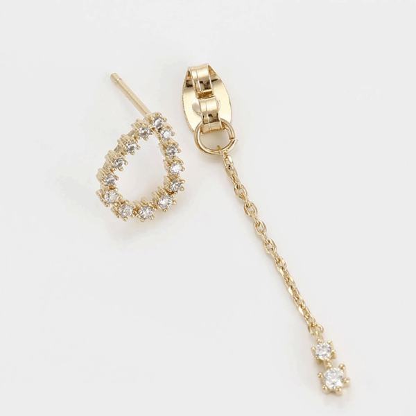 Laura 18K Gold Plated Drop Earrings