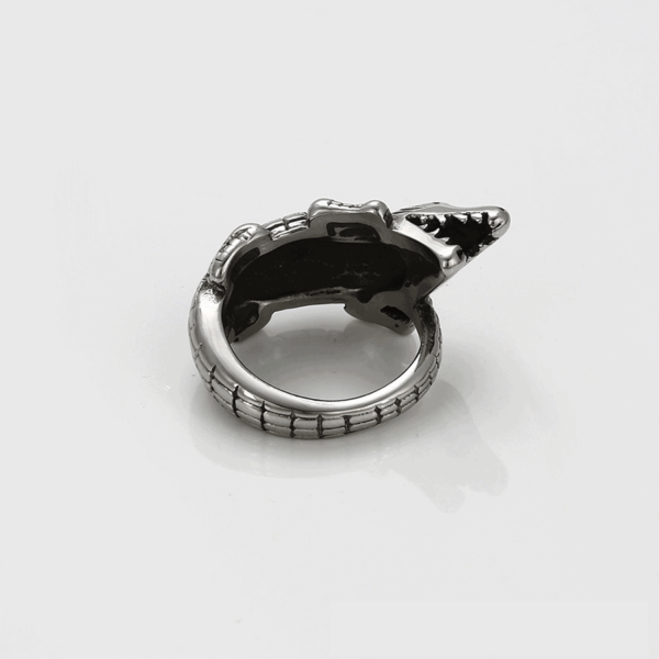 Crocodile Stainless Steel Ring