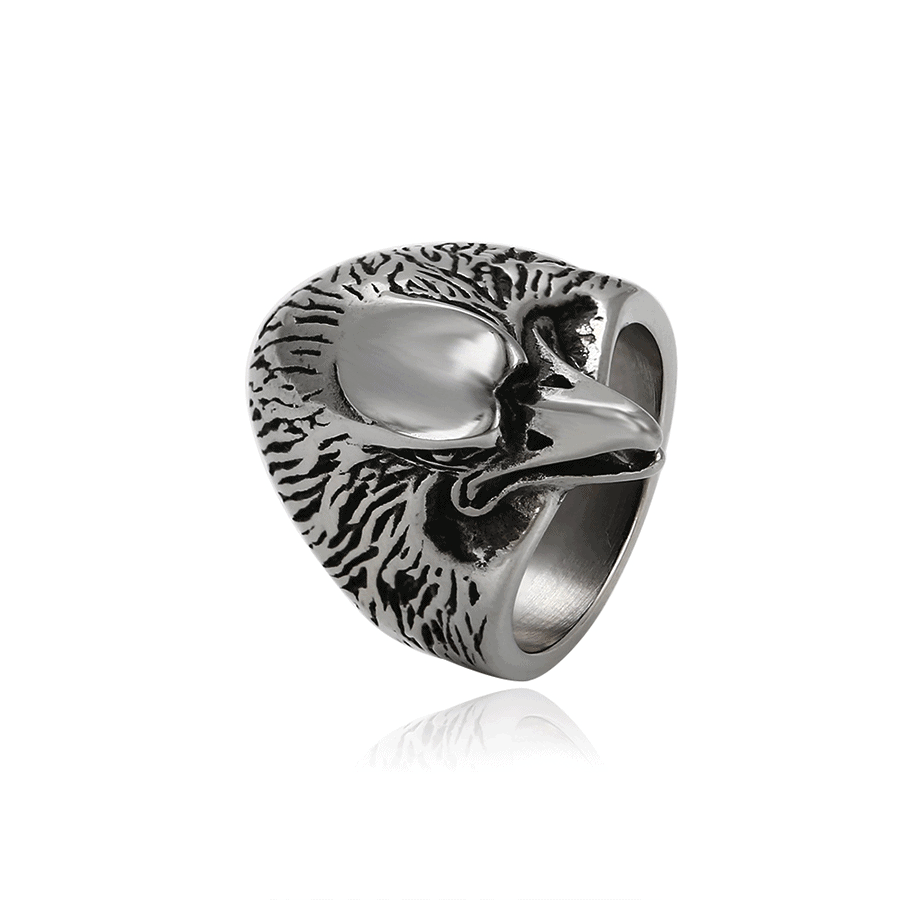 Eagle Stainless Steel Ring