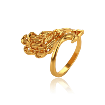 Peacock 24K Dubai Gold Plated Ring