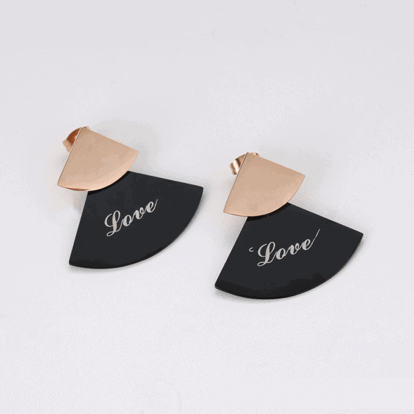 Lea Rose Gold Earrings