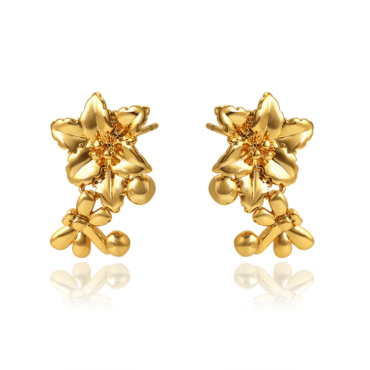 Olivia 24K Gold Plated Earrings