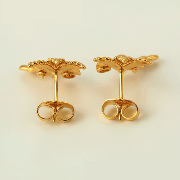 Olivia 24K Gold Plated Earrings