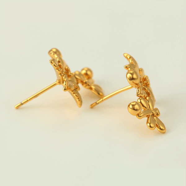 Olivia 24K Gold Plated Earrings