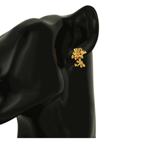 Olivia 24K Gold Plated Earrings