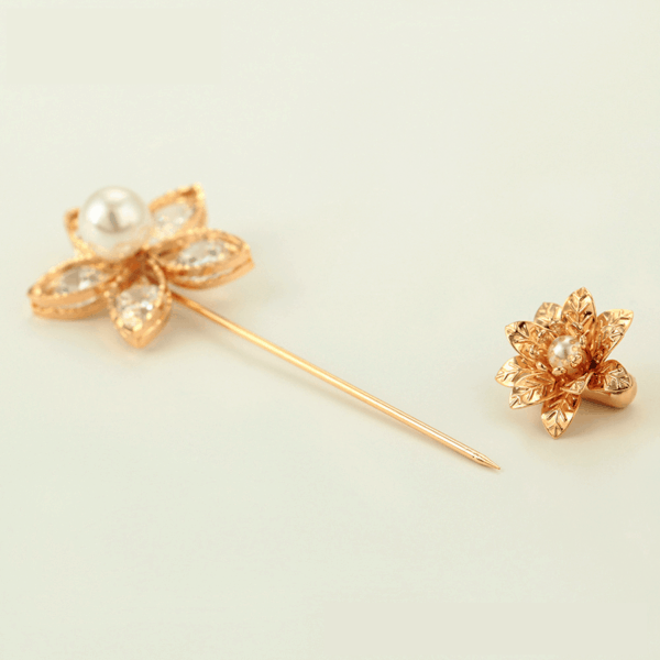 Lorene 18K Gold Gold Plated Brooch