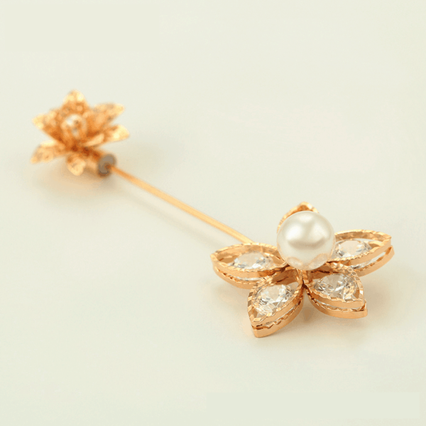 Lorene 18K Gold Gold Plated Brooch