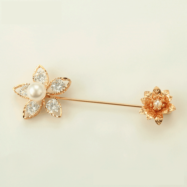 Lorene 18K Gold Gold Plated Brooch