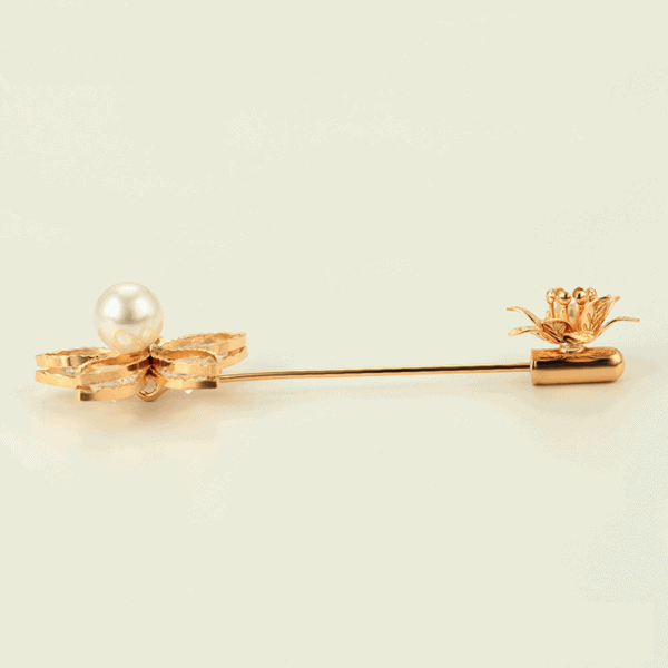 Lorene 18K Gold Gold Plated Brooch