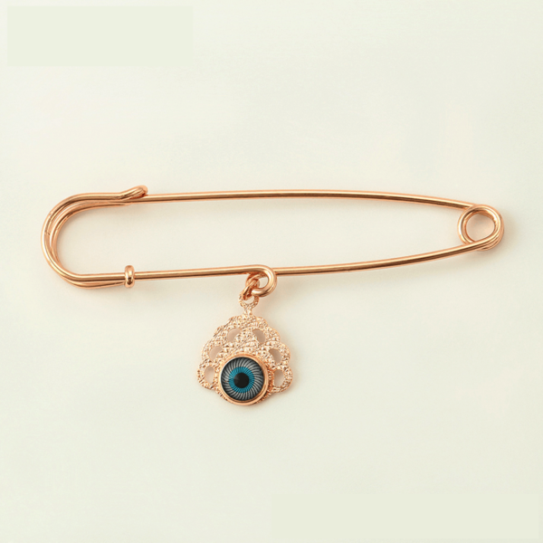 Naima Rose Gold Brooch