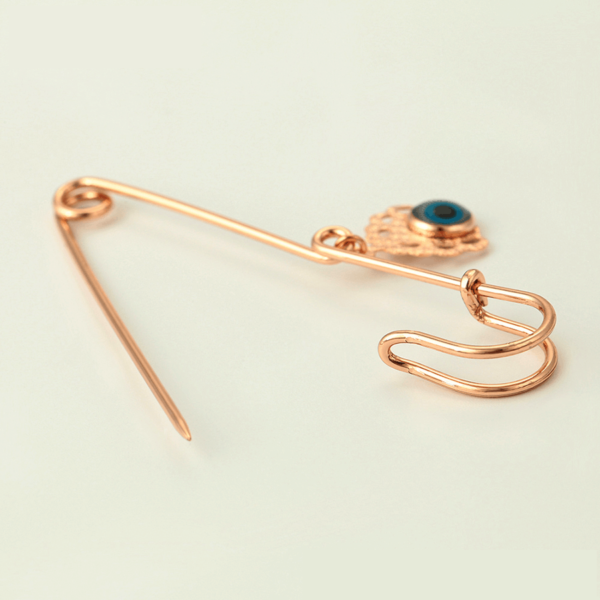 Naima Rose Gold Brooch