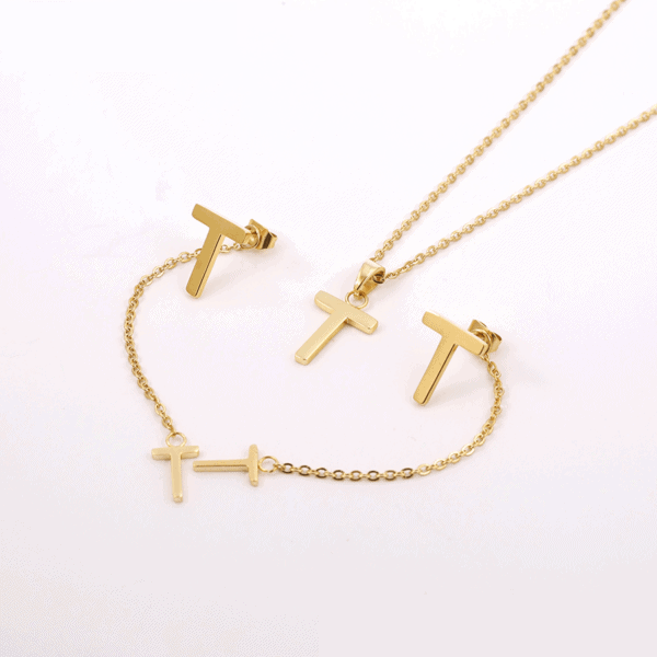 Constantine 24K Gold Plated Jewelry Set