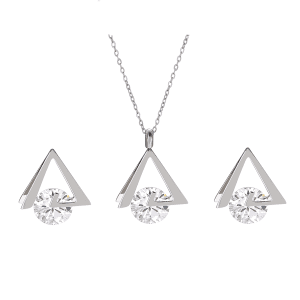 Sterling Silver Appoline Jewelry Set