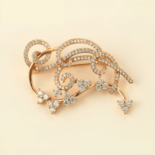 Emillienne 18K Gold Gold Plated Brooch