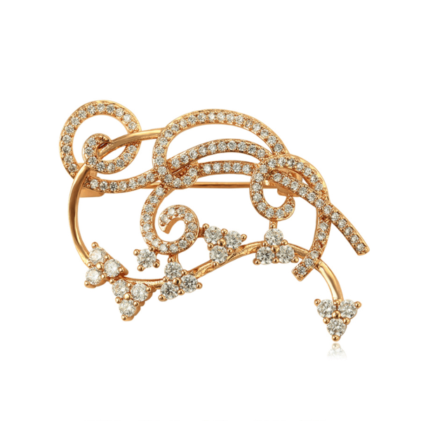 Emillienne 18K Gold Gold Plated Brooch