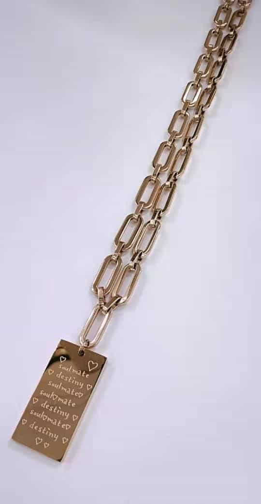 Emanuella Rose Gold Necklace