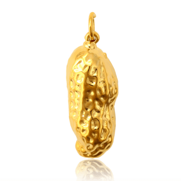 Peanut Shell 24KT Dubai Gold Plated Over Brass