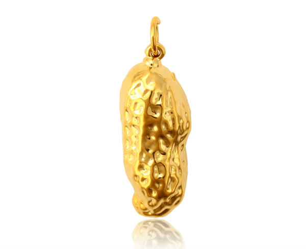 Peanut Shell 24KT Dubai Gold Plated Over Brass