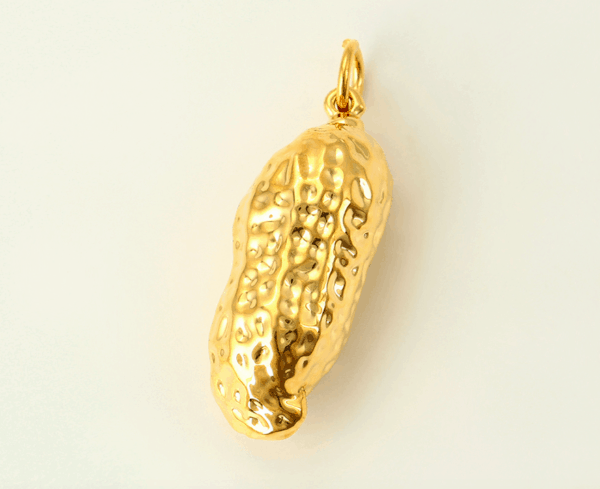 Peanut Shell 24KT Dubai Gold Plated Over Brass