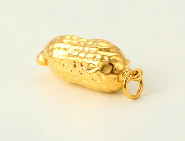 Peanut Shell 24KT Dubai Gold Plated Over Brass