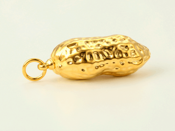 Peanut Shell 24KT Dubai Gold Plated Over Brass