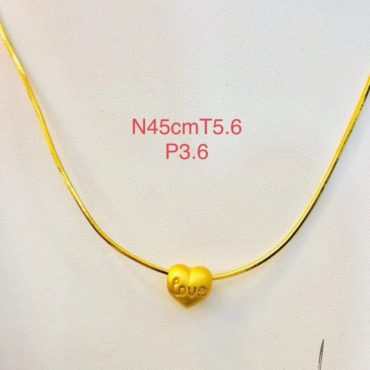 Valentine 24K Dubai Gold Plated Necklace