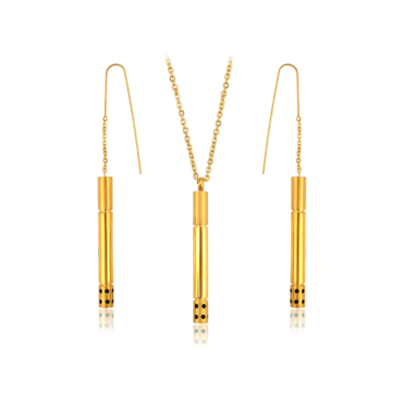 Lora 24K Gold Plated Jewelry Set