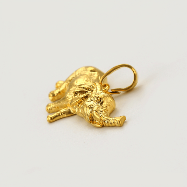 Elephant Dubai Gold Plated Pendant