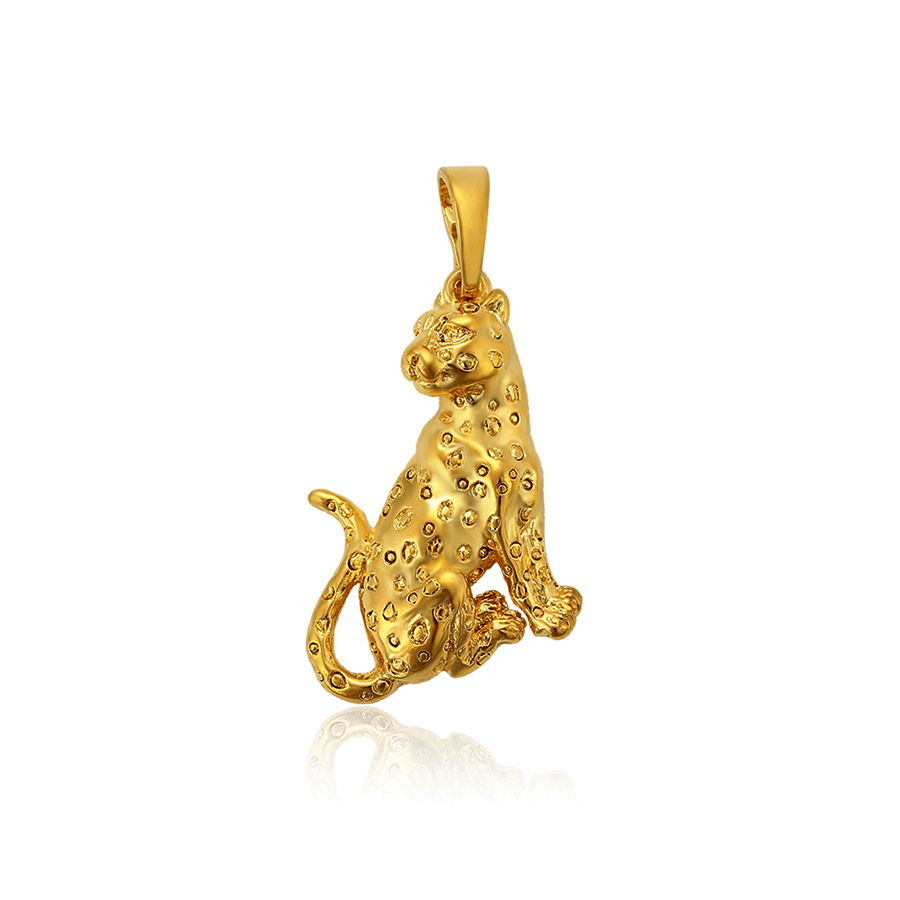 Leopard Dubai Gold Plated Pendant