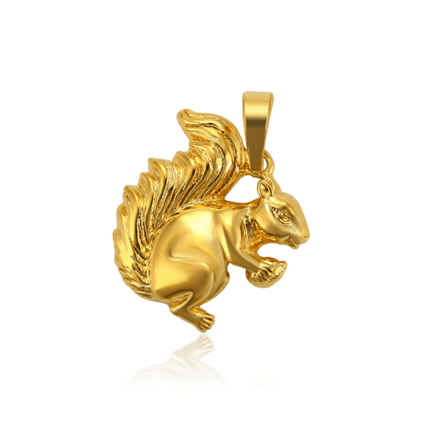 Ecureuil Dubai Gold Plated Pendant