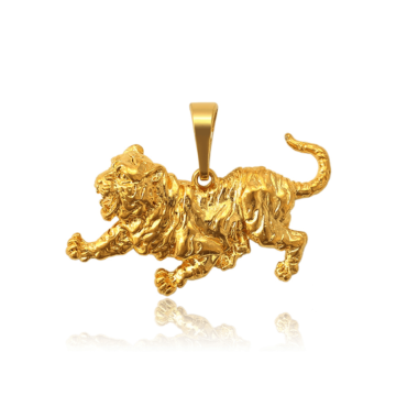 Tigre Gold Pendant